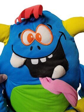Gross Out Doodle Monster  Plush 1994/2006 Play Along No Pens 15”